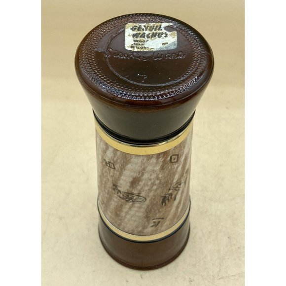 Siesta Ware Vintage MCM Western Tiki Barware Walnut Sleeve Beer Glass & Mug - Picture 9 of 16